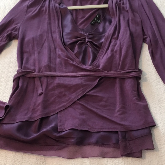 The Limited Wrap Top and Silk Shell - Picture 3 of 8